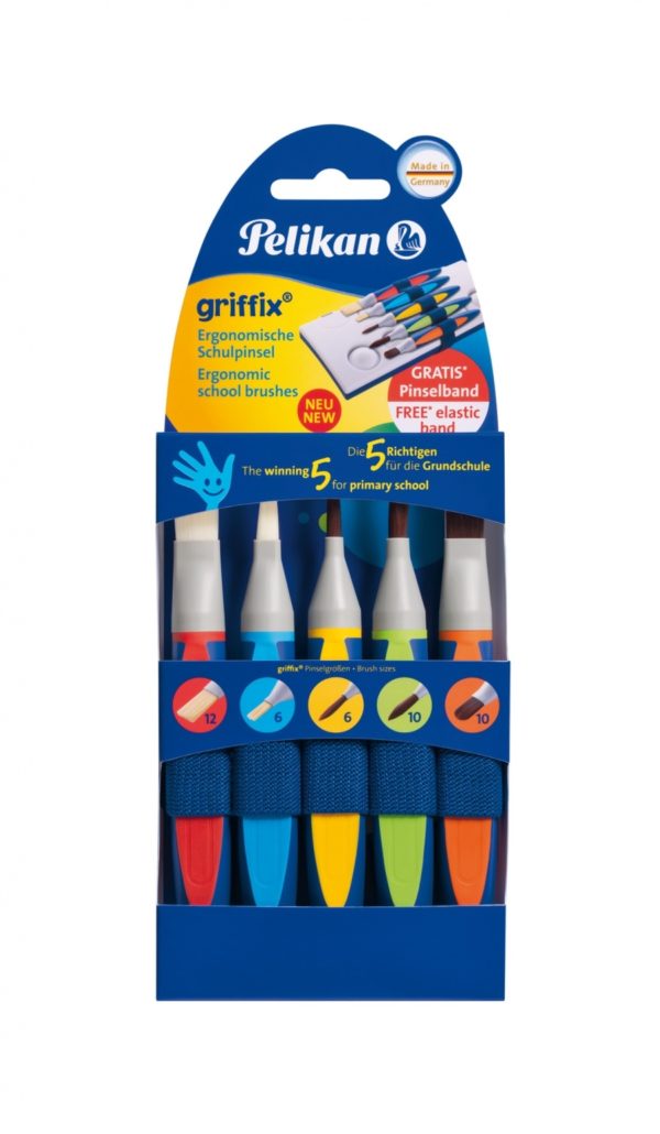Omaľovánka a ergonomické štetce