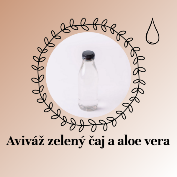 Aviváž zelený čaj a aloe vera, Cleano - čapovaná