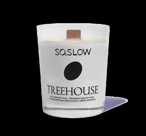 Sviečka SO SLOW TREEHOUSE - DOPREDAJ
