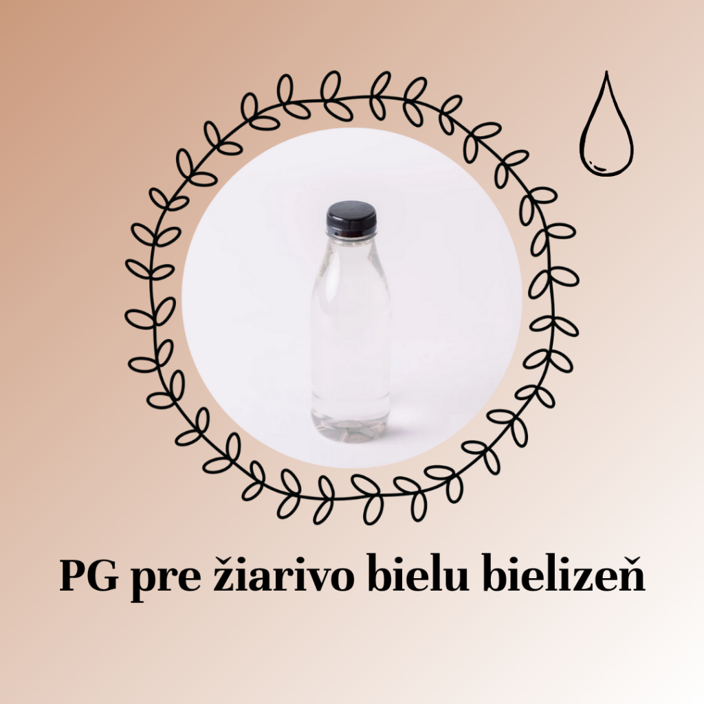 Prací gél pre žiarivo bielu bielizeň