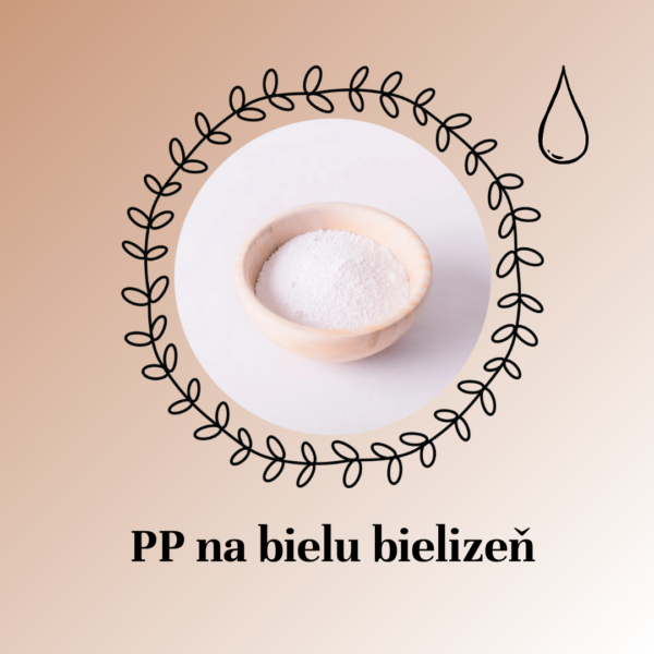 Prací prášok na bielu bielizeň, Cleano - čapovaný