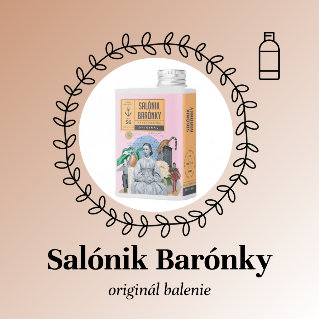 Salónik barónky prírodný prací parfém