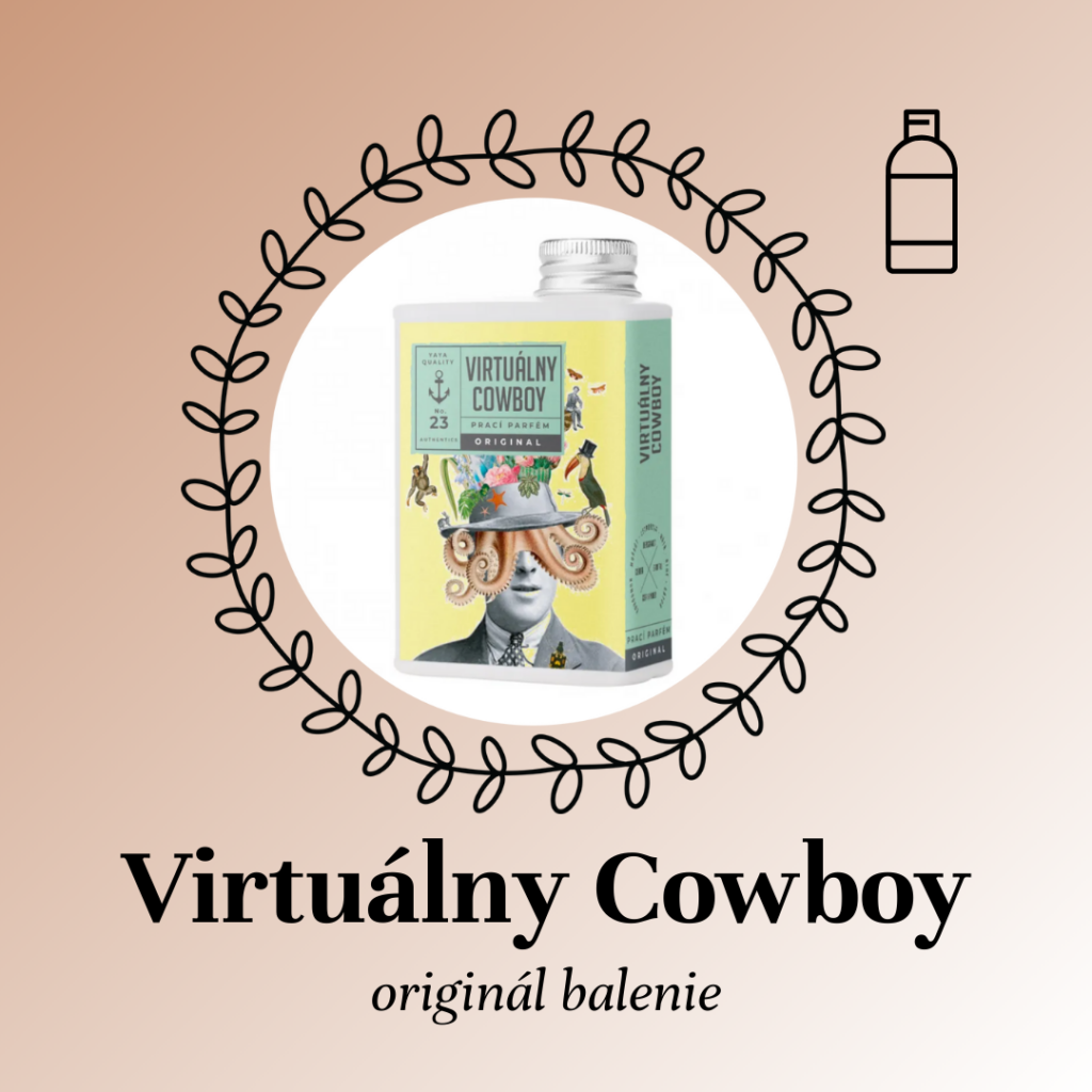 Virtuálny Cowboy prírodný prací parfém