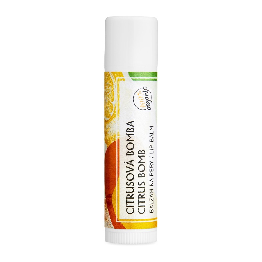 Balzam na pery - citrusová bomba