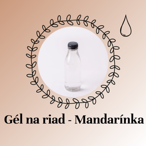 Gél na riad - Mandarínka, Cleano - čapovaný