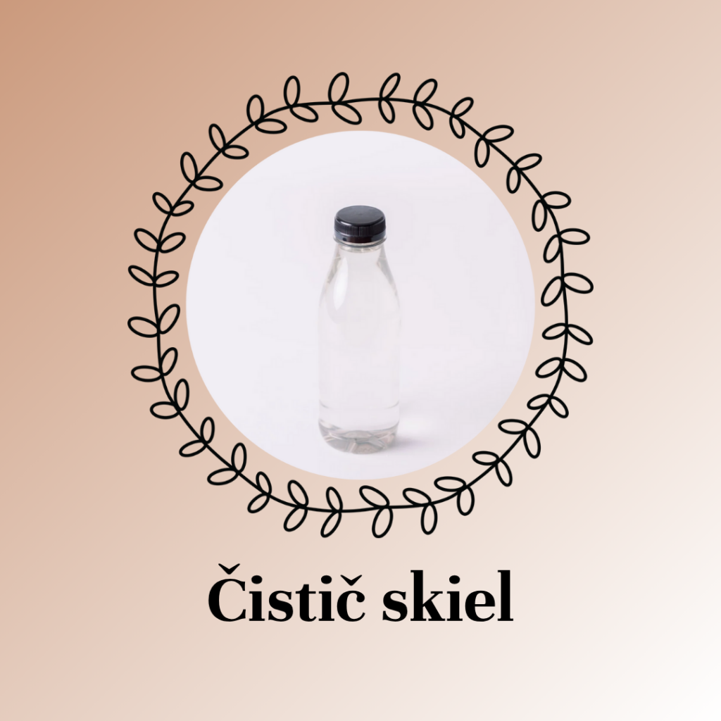 Čistič skiel