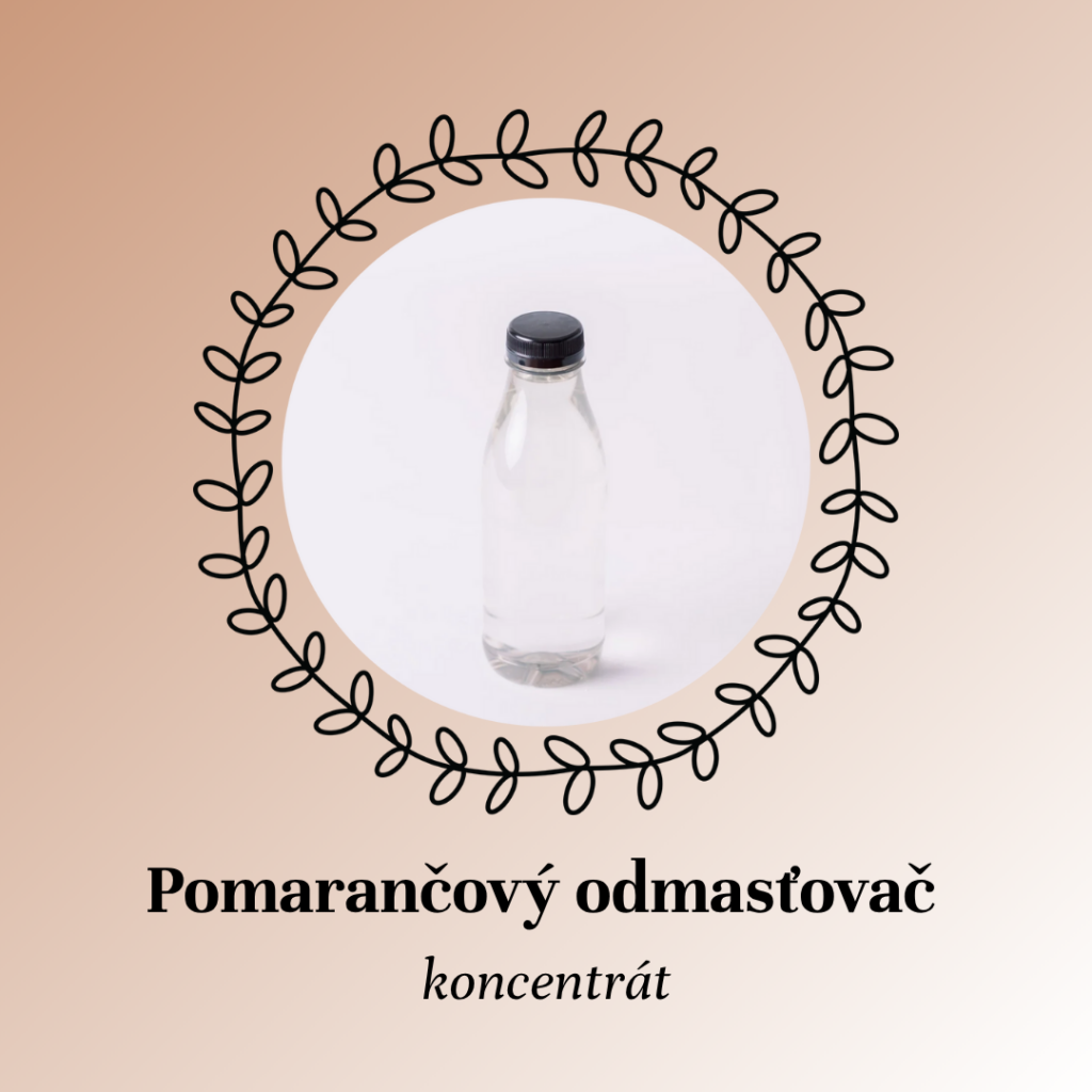 Pomarančový odmasťovač koncentrát