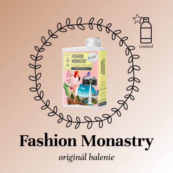 Fashion Monastry - prírodný prací parfém, limitka, YAYA ORIGINAL