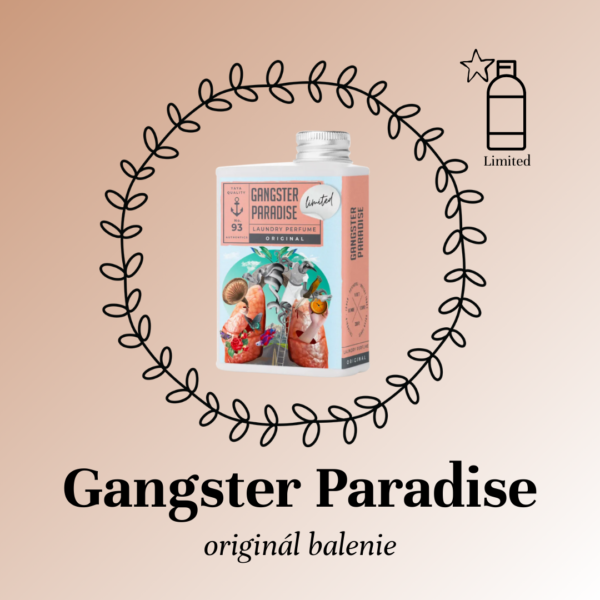 Gangster Paradise - prírodný prací parfém, limitka, YAYA ORIGINAL