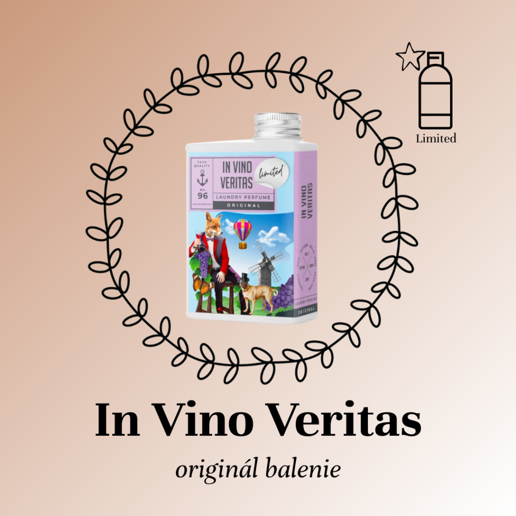 In Vino Veritas prírodný prací parfém limitka