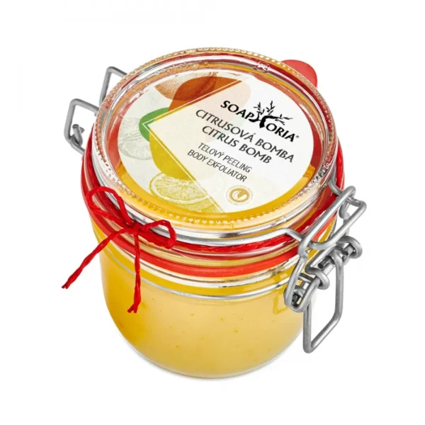 Citrusová bomba - organický teelový peeling