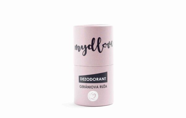 Gerániová ruža - Dezodorant MYDLOVE