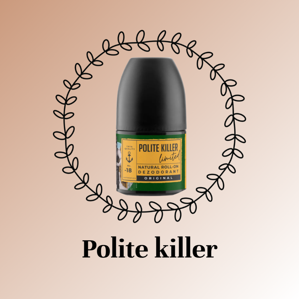 Polite killer prírodný dezodorant, YAYA original, 50 ml