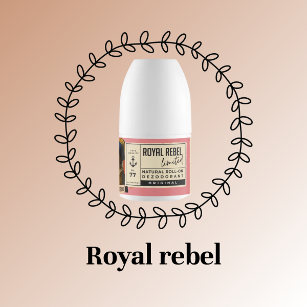 Royal rebel prírodný dezodorant, YAYA original, 50 ml