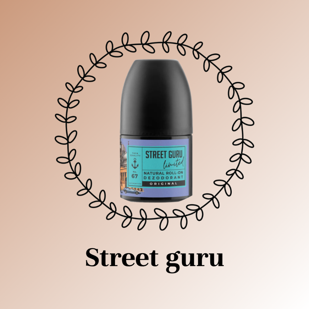 Street Guru prírodný dezodorant, YAYA original, 50 ml