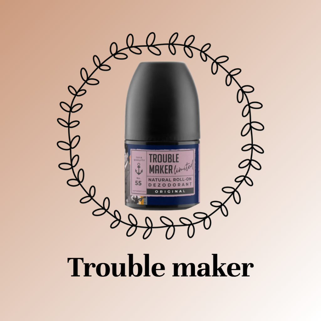 Trouble Maker prírodný dezodorant, YAYA original, 50 ml