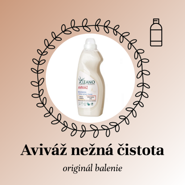 Prírodná aviváž nežná čistota, Cleano - originál balenie