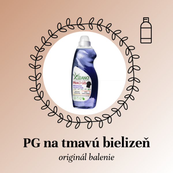 Prací gél na tmavú bielizeň, Cleano – originál balenie