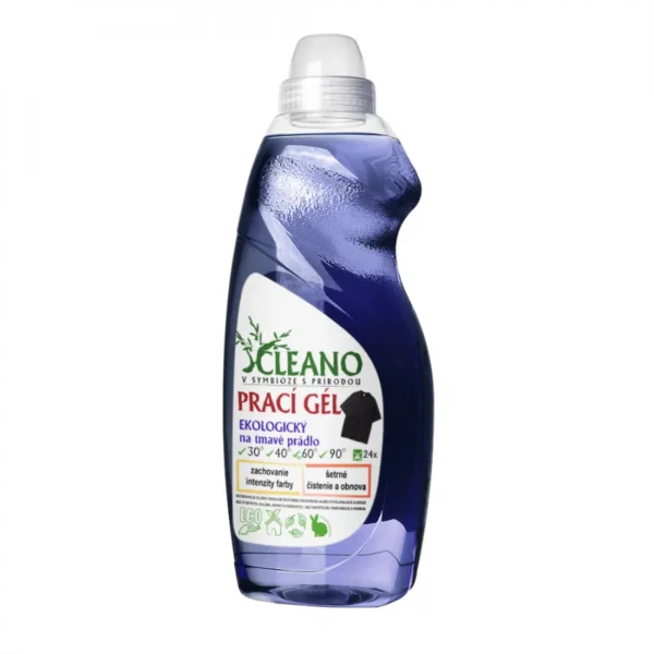 Prací gél na tmavú bielizeň, Cleano – originál balenie