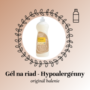 Gél na riad - hypoalergénny, pre citlivú pokožku, Tierra Verde - originál balenie