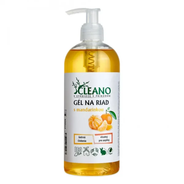 Gél na riad - Mandarínka, Cleano - originál balenie