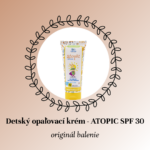 Detský opaľovací krém s minerálnym filtrom ATOPIC SPF 30