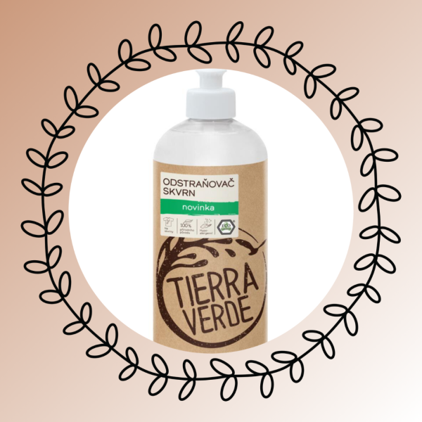 Tekutý odstraňovač škvŕn, Tierra Verde, 500 ml