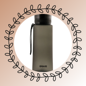 Fľaša Equa Matte Black - 600 ml