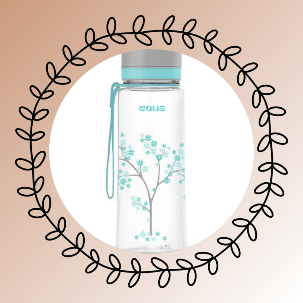 Fľaša Equa Mint Blossom - 600 ml