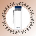 Fľaša Equa Plain Blue - 600 ml